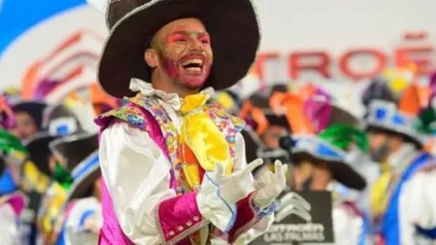 Rubén Santana, conocido en el mundo carnavalero como Pitu. / CEDIDA Rubén Santana, conocido en el mundo carnavalero como Pitu. / CEDIDA
