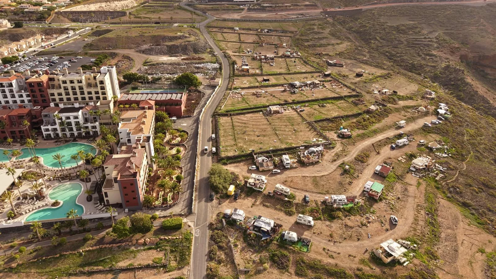 Imagen aérea de Adeje. / AYUNTAMIENTO DE ADEJE