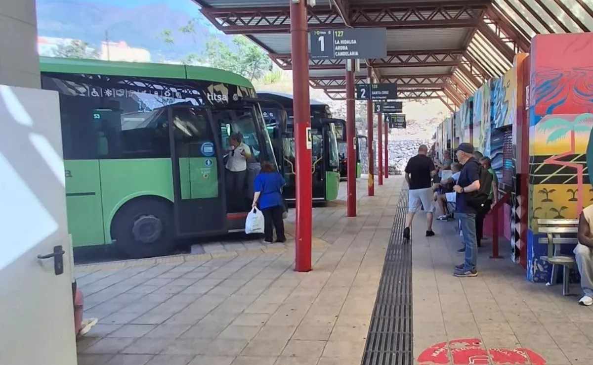 Imagen de la estación de guaguas de Güímar. / CABILDO DE TENERIFE
