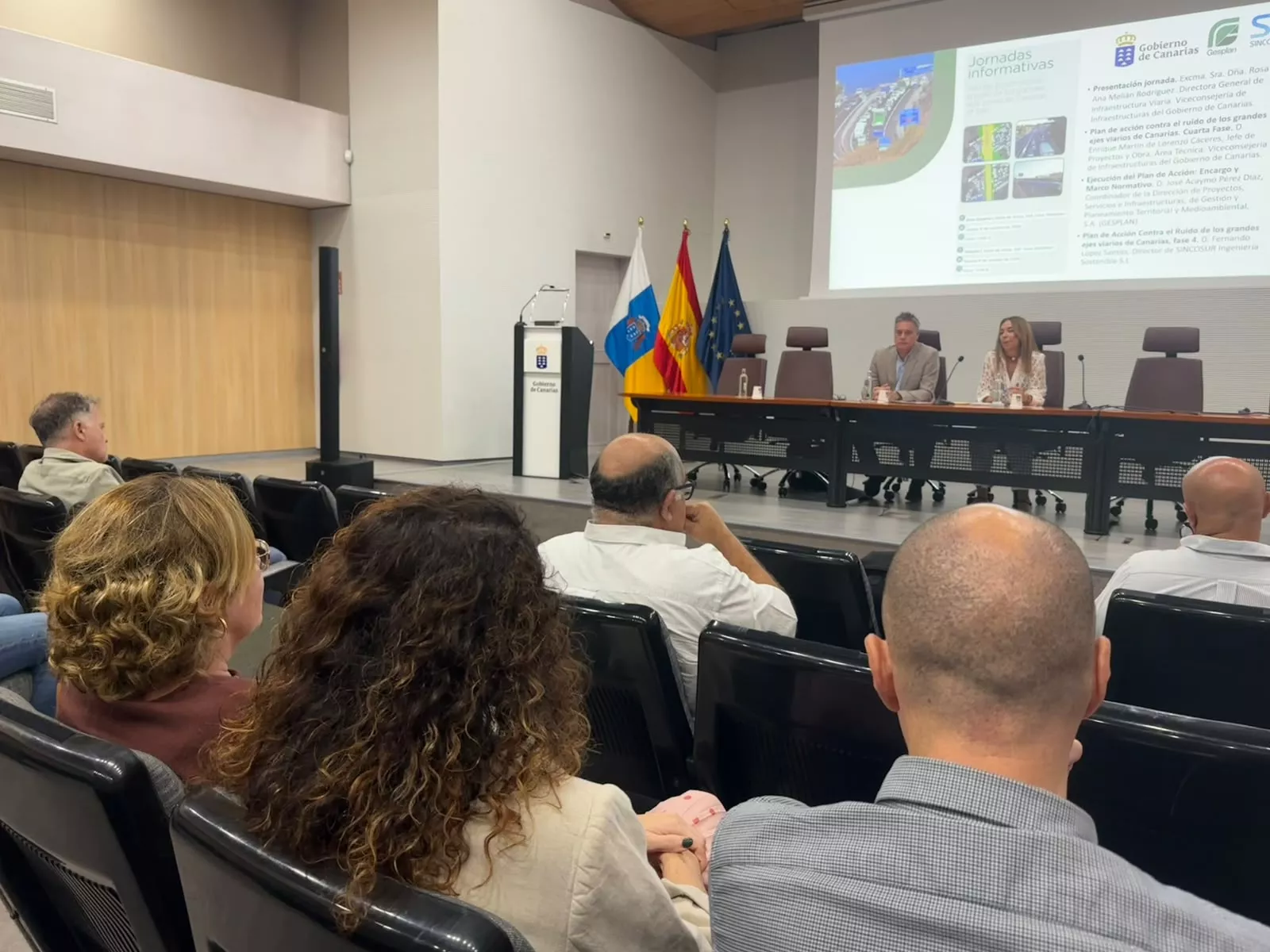 Canarias identifica 53 zonas prioritarias para reducir el ruido de sus carreteras