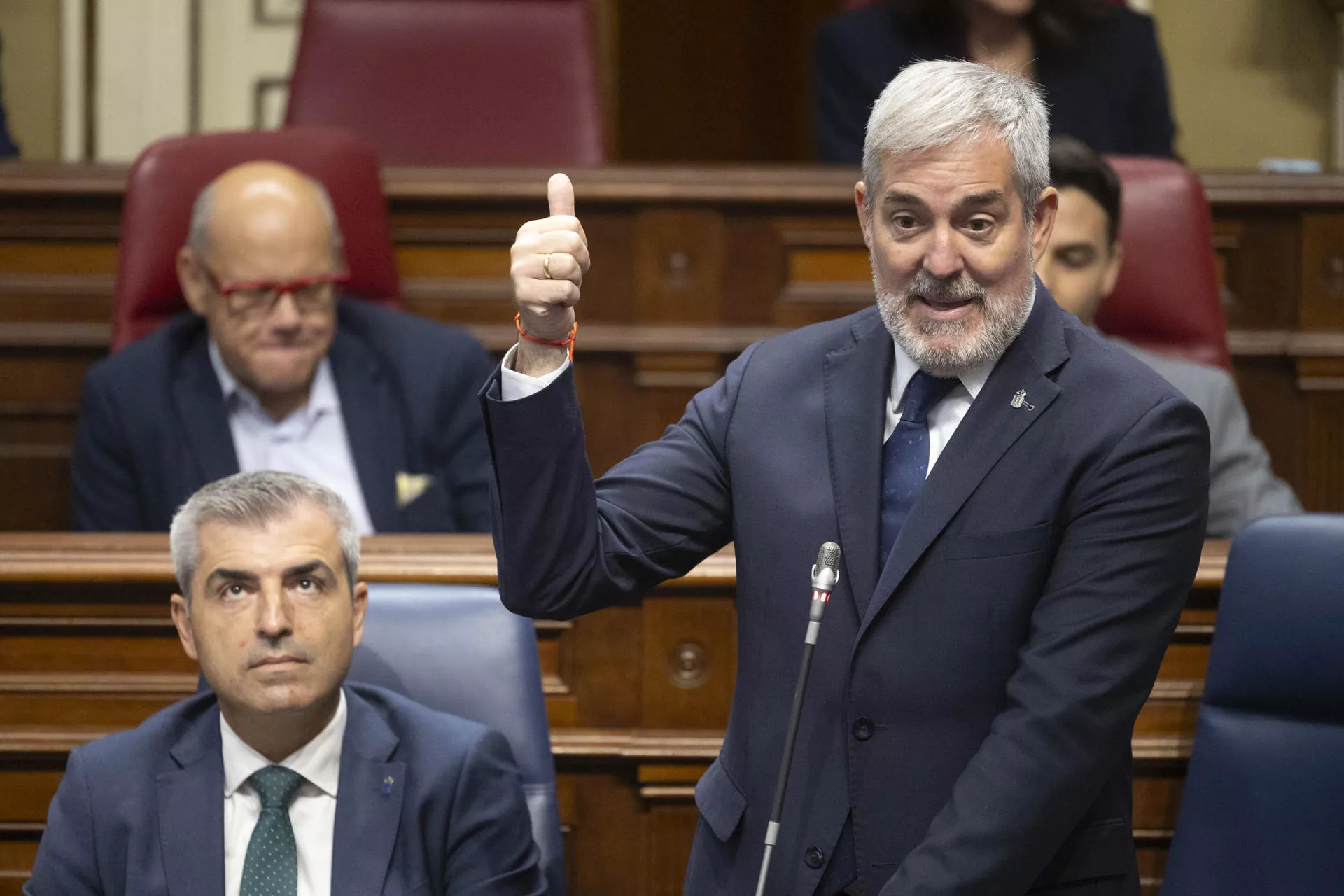  El presidente del Gobierno de Canarias, Fernando Clavijo. / EFE - MIGUEL BARRETO 