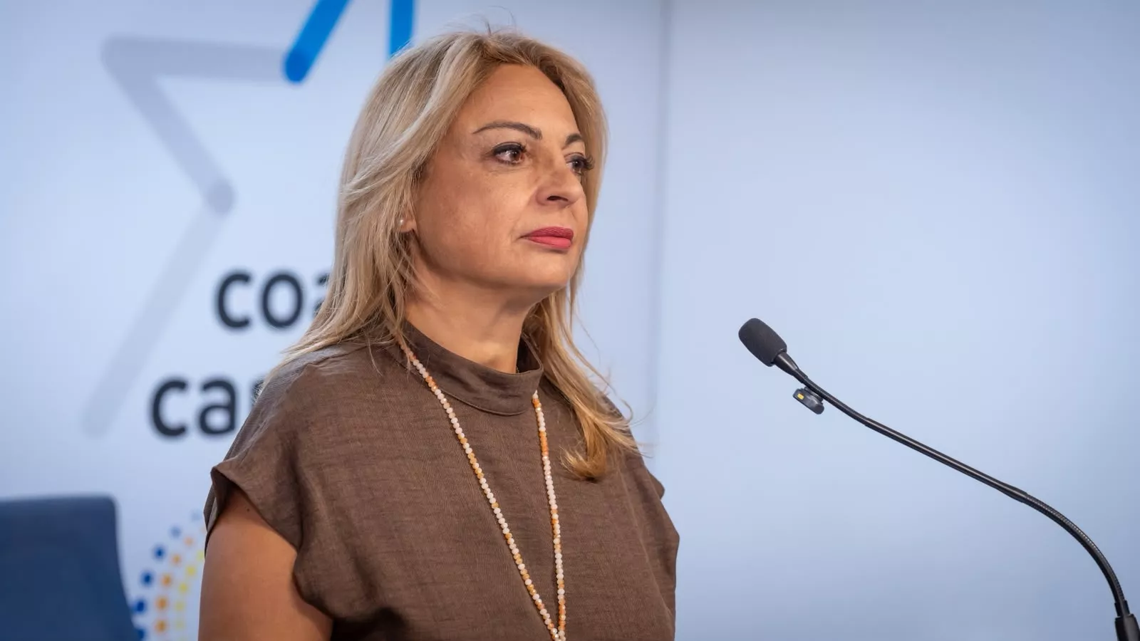 La candidata de Coalición Canaria (CC) al Congreso de los Diputados, Cristina Valido. / CC