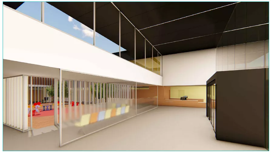 Simulación del edificio de terapias avanzadas del Hospital Dr Negrin. / GOBIERNO DE CANARIAS