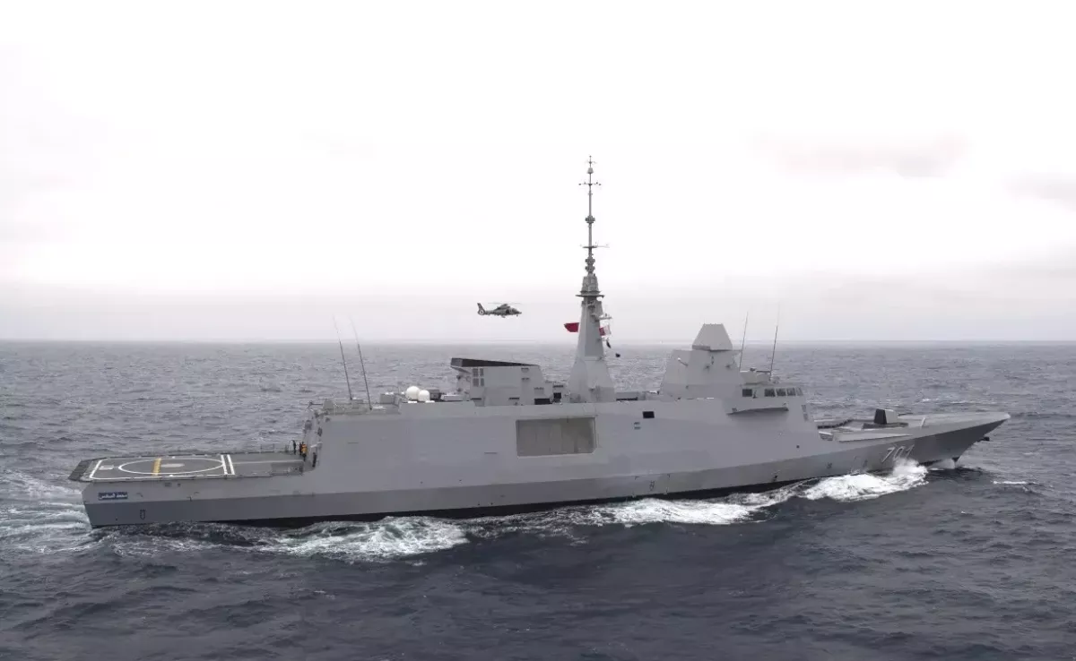 El buque Mohamed VI, barco militar de Marruecos / U.S. NAVY