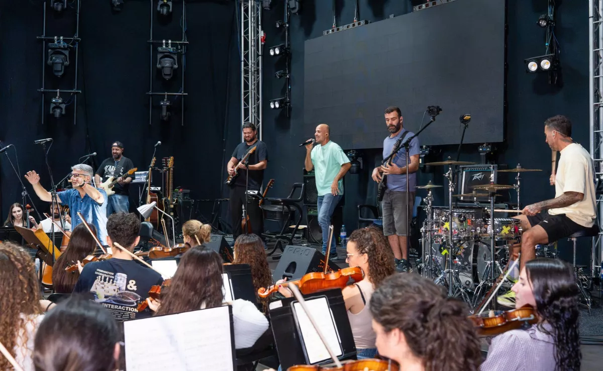 Un ensayo de Efecto Pasillo Sinfónico./ Cedida por Festival Sonora 2026