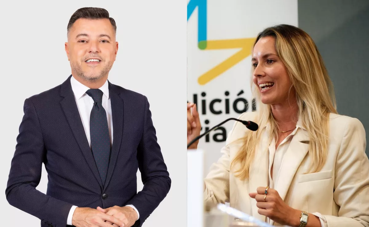 Teodoro Sosa y María Fernández encabezarán en Las Palmas la alianza de Primero Canarias y CC para el 29-N./ AH