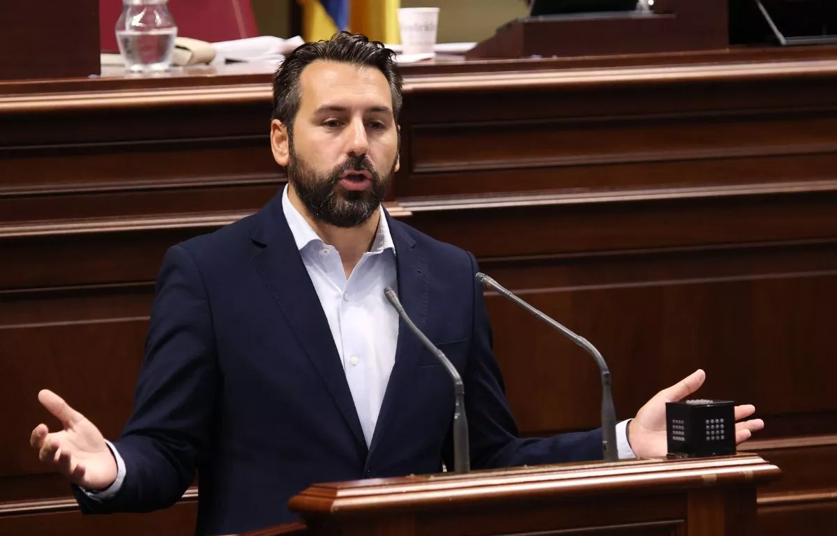 El portavoz socialista de Hacienda, Manuel Hernández Cerezo. AH
