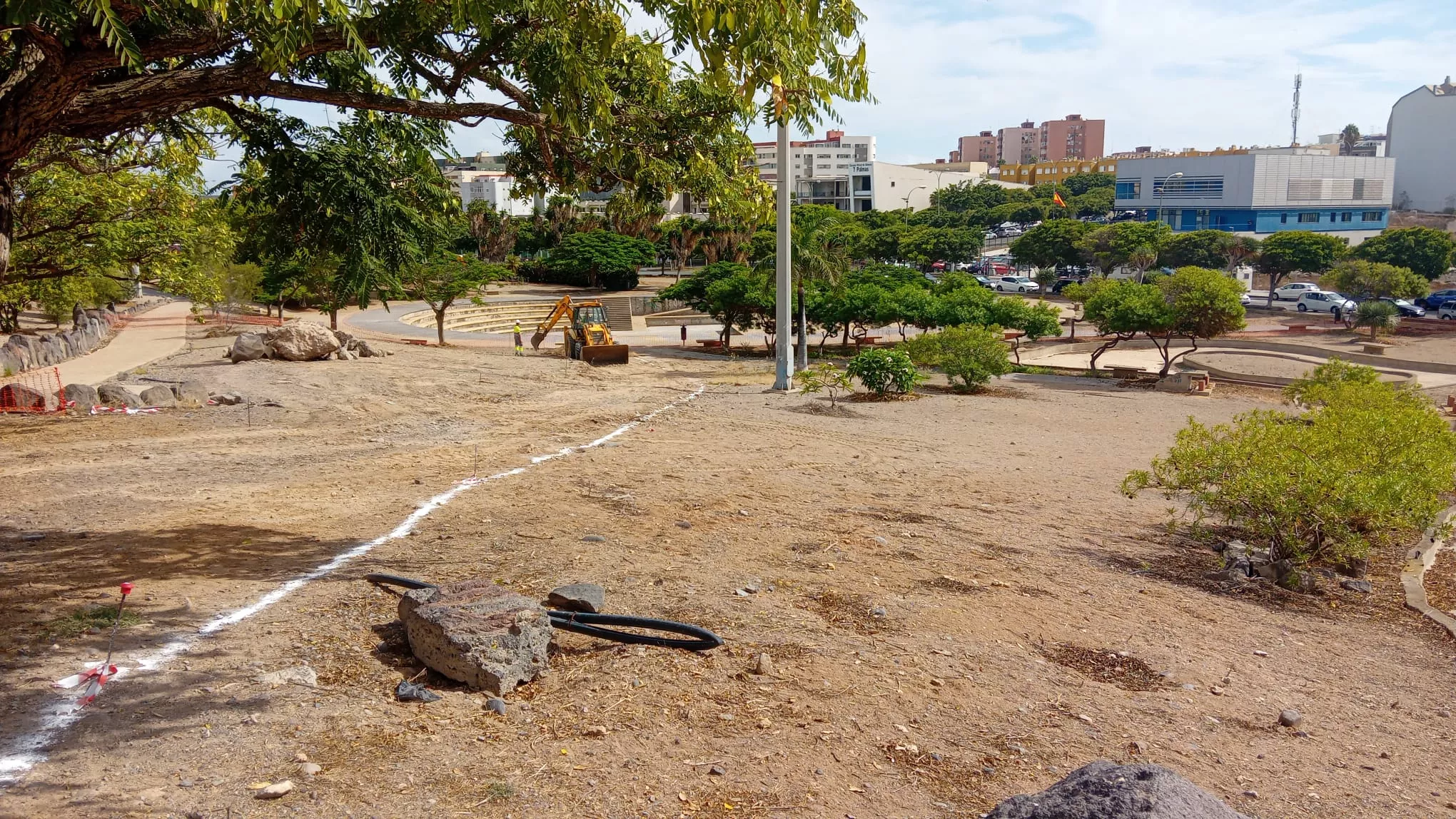 Actuación del Corredor Verde entre Siete Palmas y Los Tarahales. AYUNTAMIENTO LPA