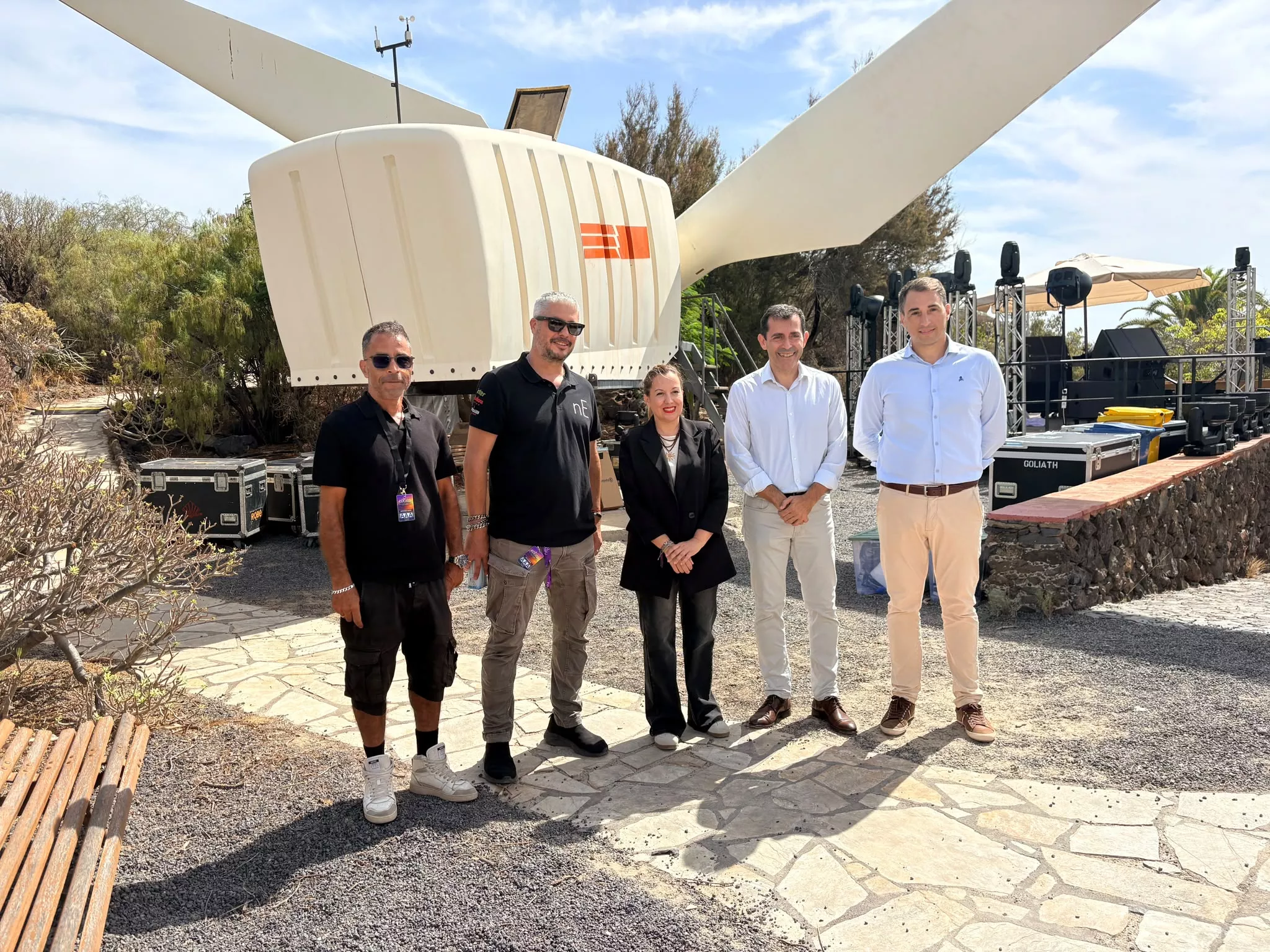 Presentación del Festival Eólica en el ITER./ Cabildo de Tenerife