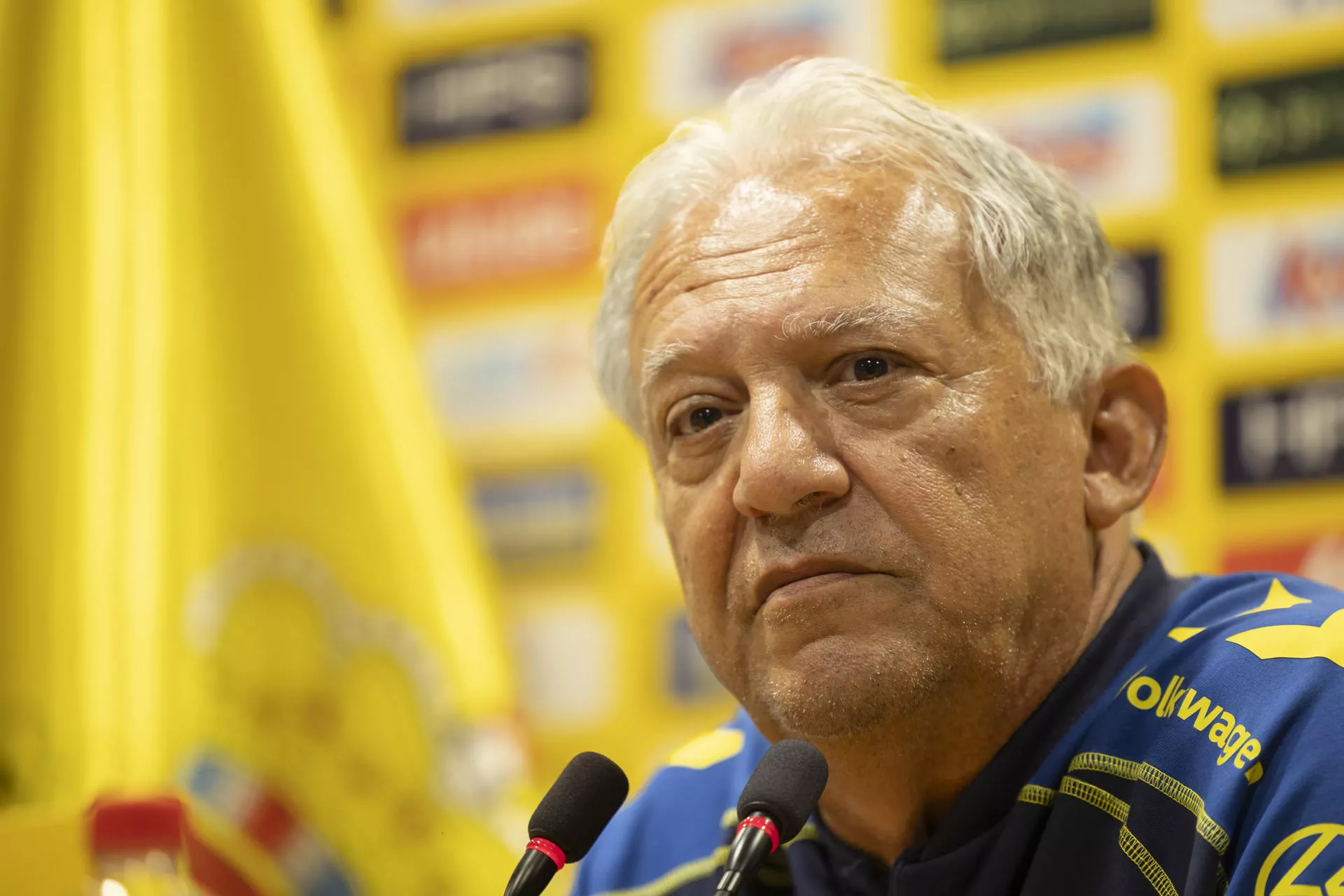 Juan Manuel Rodríguez regresa al banquillo de la UD Las Palmas. / QUIQUE CURBELO-EFE
