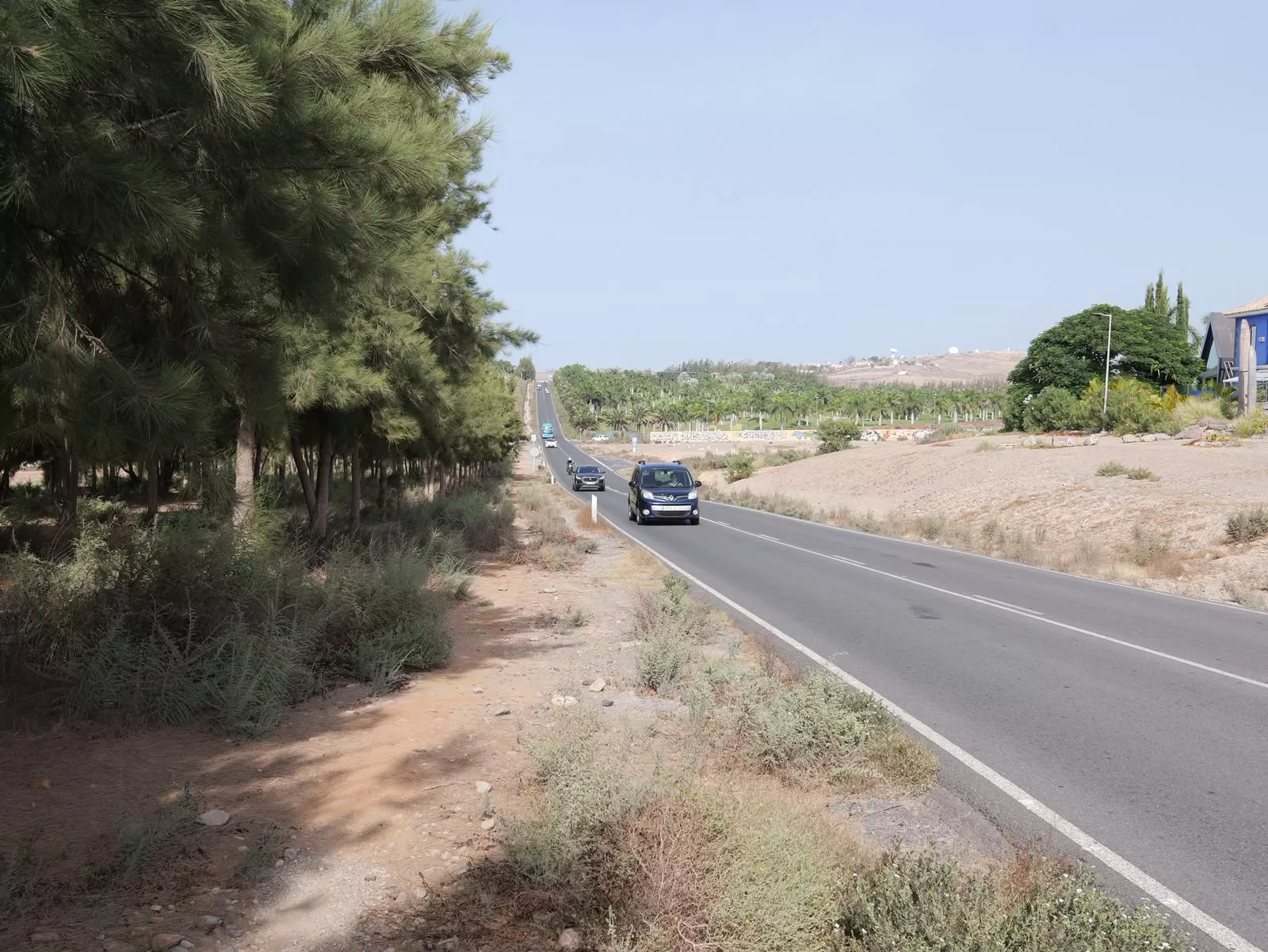 Las obras para mejorar la GC 500 entre Meloneras y Pasito Blanco arrancarán en 2027. CONSORCIO MASPALOMAS