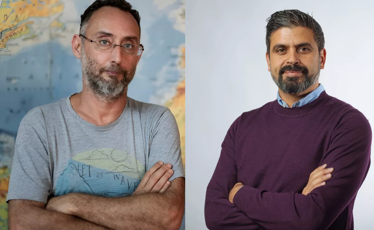 Pepe Naranjo (i) y Nicolás Castellano (d)./ AH