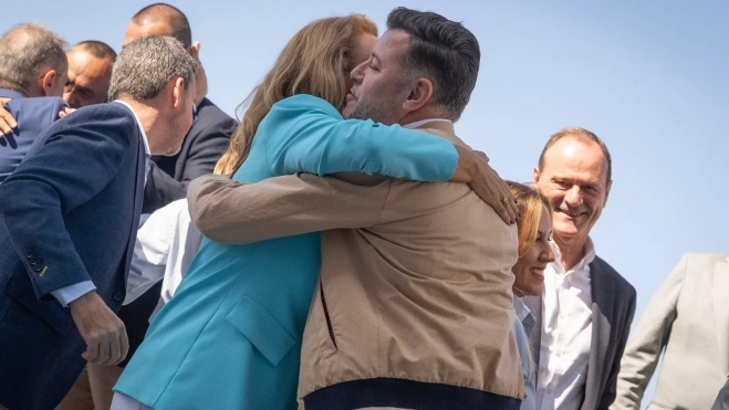 Cristina Válido (i) y Teodoro Sosa (d)./ CEDIDA Cristina Válido (i) y Teodoro Sosa (d)./ CEDIDA