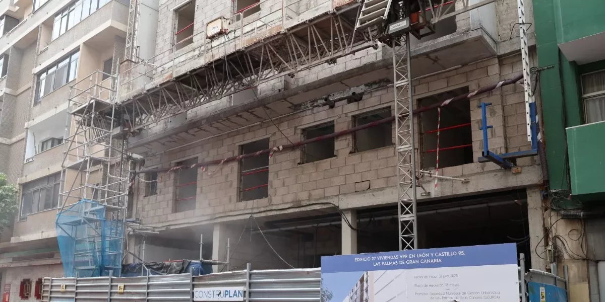 Imagen de las 27 viviendas de León y Castillo   AYUNTAMIENTO DE LAS PALMAS DE GRAN CANARIA 