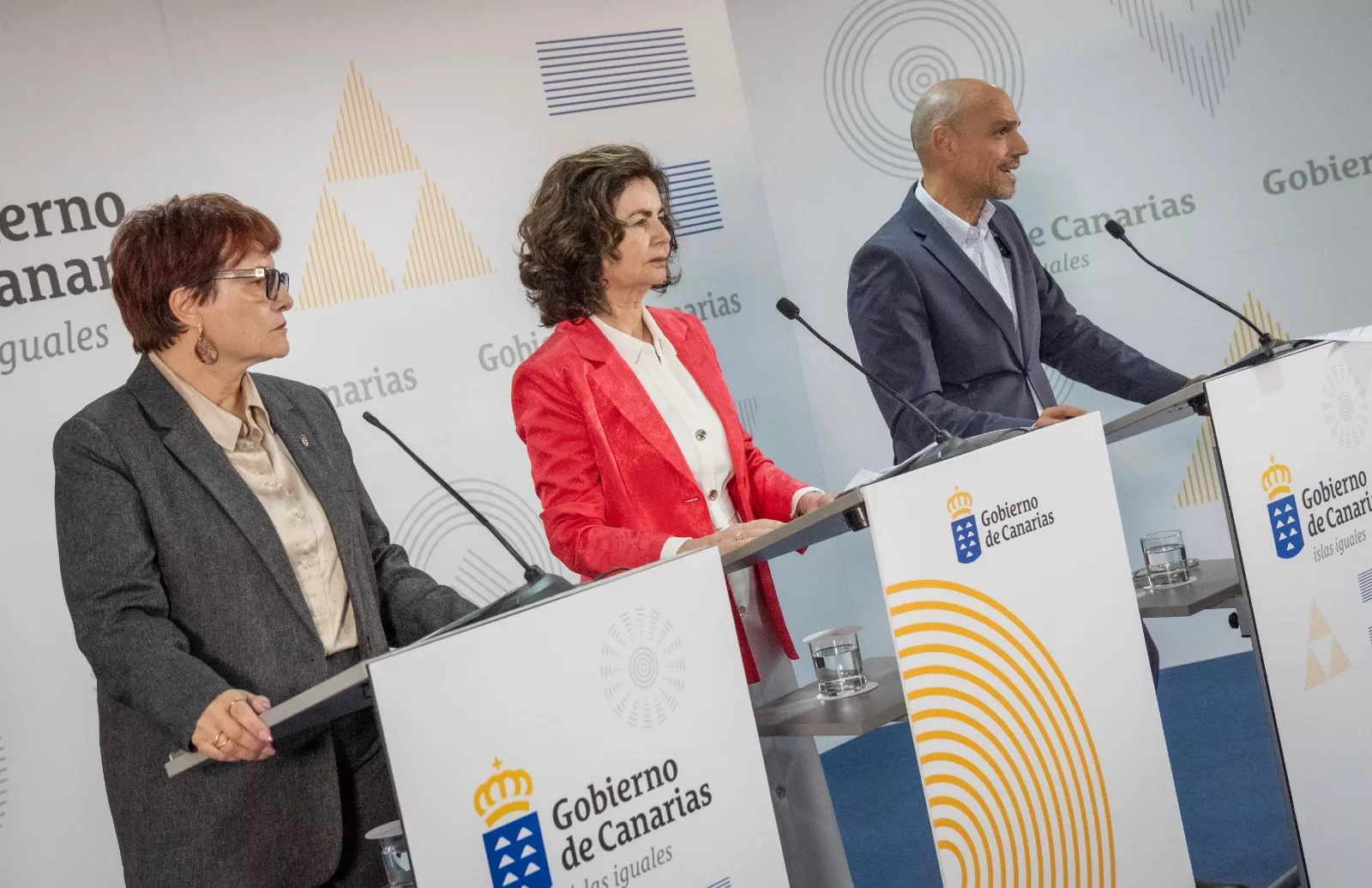 Rueda de prensa del Consejo de Gobierno de este lunes. GOBCAN