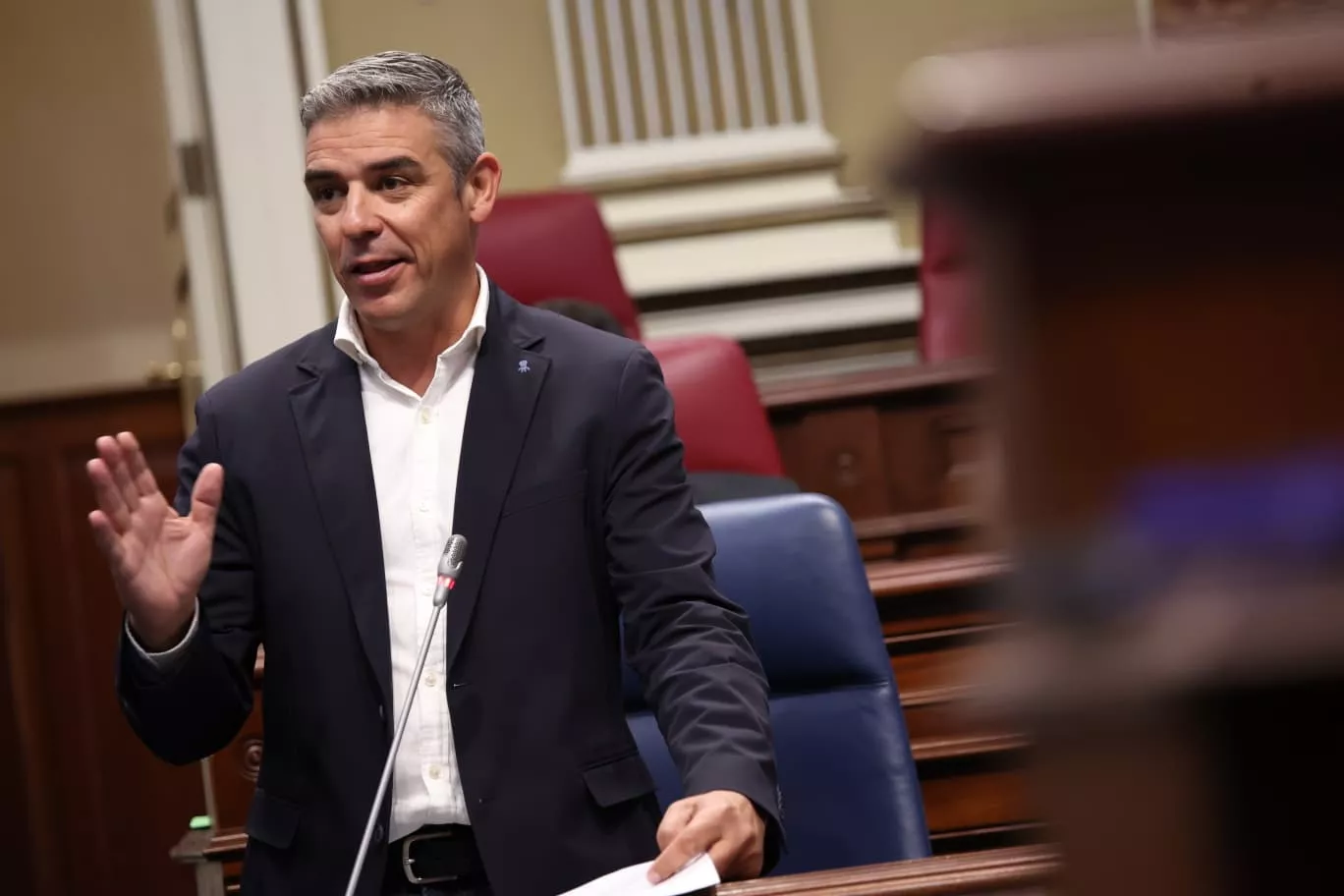 El consejero de Agricultura, Ganadería, Pesca y Soberanía Alimentaria, Narvay Quintero. / GOBIERNO DE CANARIAS