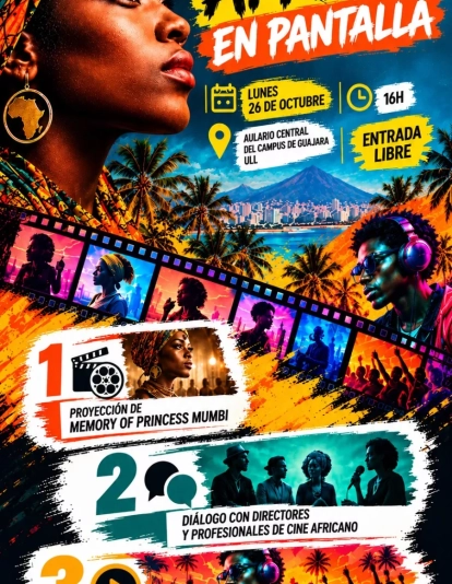 La jornada ‘África en pantalla’ reúne a directores y profesionales del cine en la ULL. / CEDIDA La jornada ‘África en pantalla’ reúne a directores y profesionales del cine en la ULL. / CEDIDA