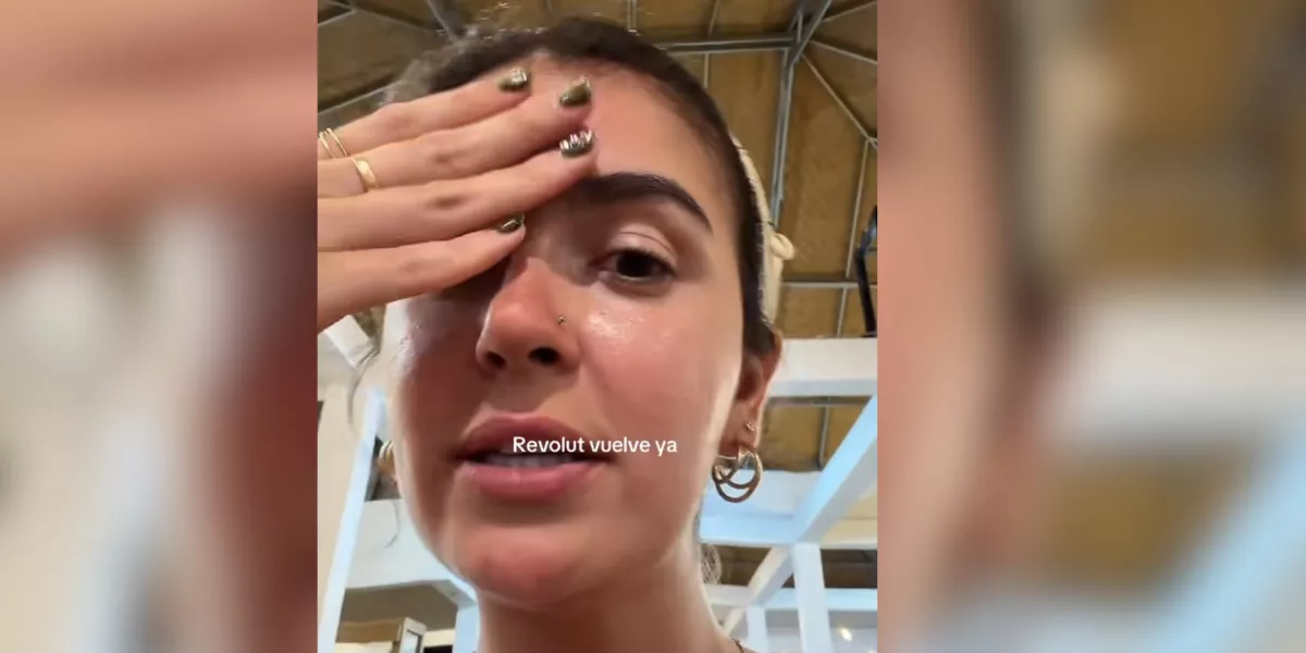 Imagen de la canaria Nerea Guerra en Indonesia / TIKTOK