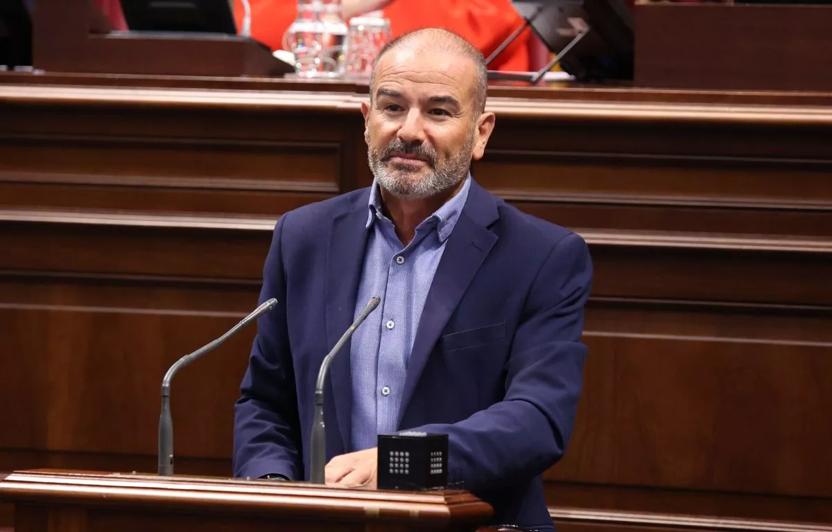 El portavoz de Educación del Grupo Socialista, Marcos Hernández. AH