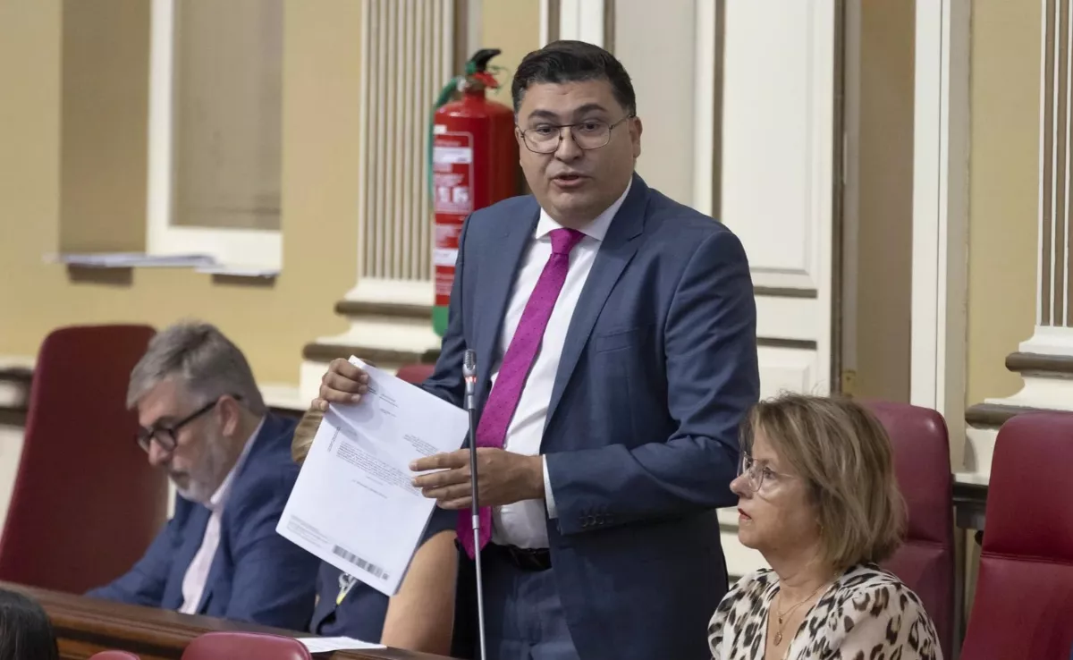 Miguel Ángel Pérez del Pino, diputado y exconsejero de Transportes del Cabildo de Gran Canaria / EFE - MIGUEL BARRETO