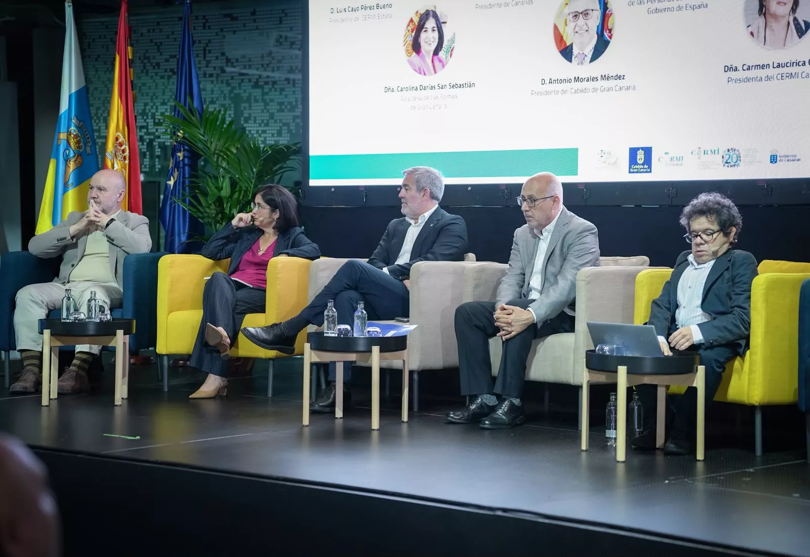 Representantes institucionales y del CERMI participan en la inauguración del XX Congreso de CERMIs Autonómicos Canarias 2026, celebrado en el Museo Elder de la Ciencia y la Tecnología de Las Palmas de Gran Canaria. AH