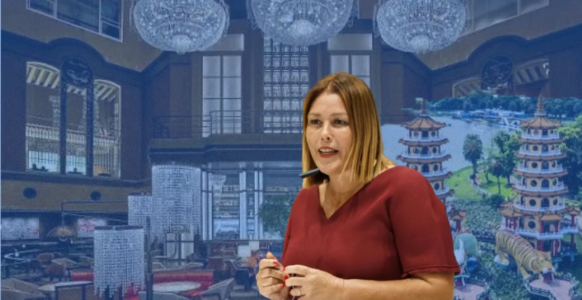 Montaje del hotel de cuatro estrellas Hyatt Regency Tokyo y Astrid Pérez  / MONTAJE AH