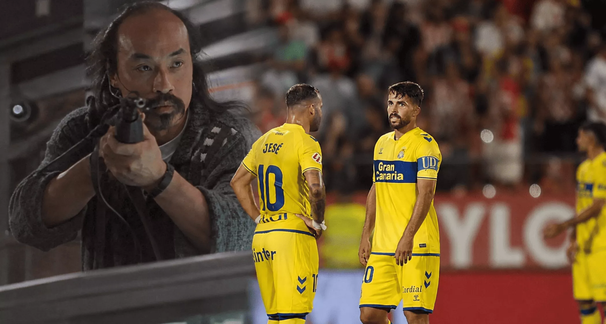 El hombre que siempre moría: el complejo Al Leong y la UD Las Palmas. / MONTAJE AH