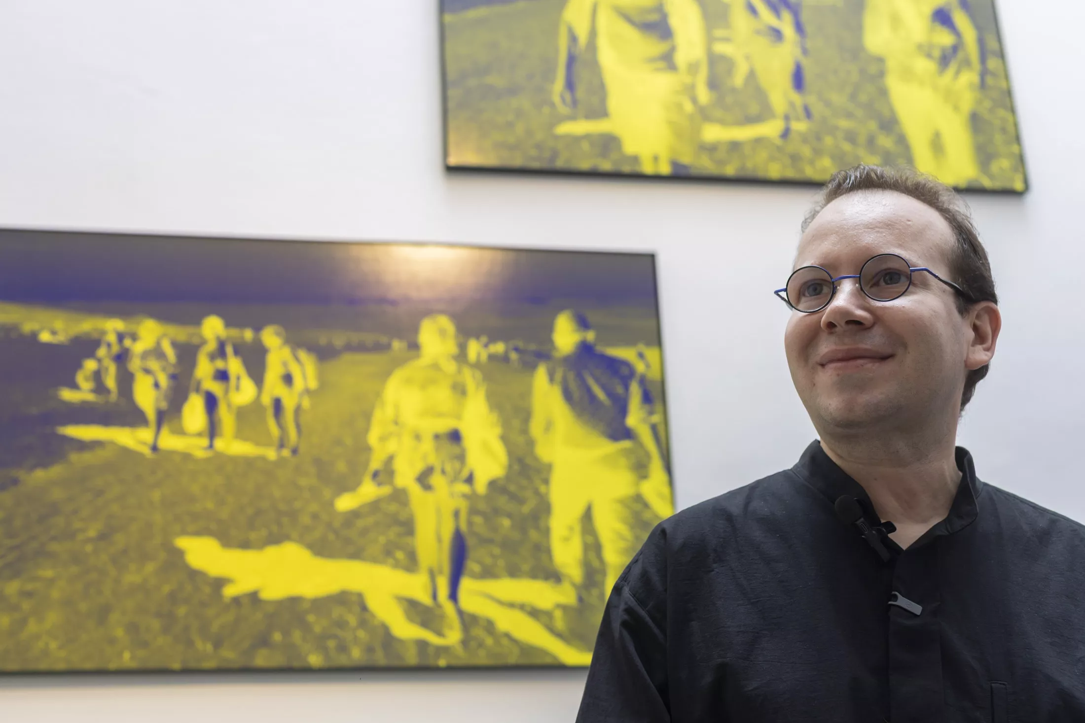Exposición ‘Barreras de la visión’, del artista Tim Parchikov, en el Centro Atlántico de Arte Moderno (CAAM). / CEDIDA
