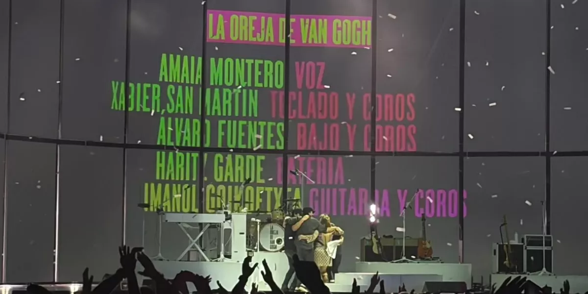 Imagen de La Oreja de Van Gogh en Gran Canaria /  AH