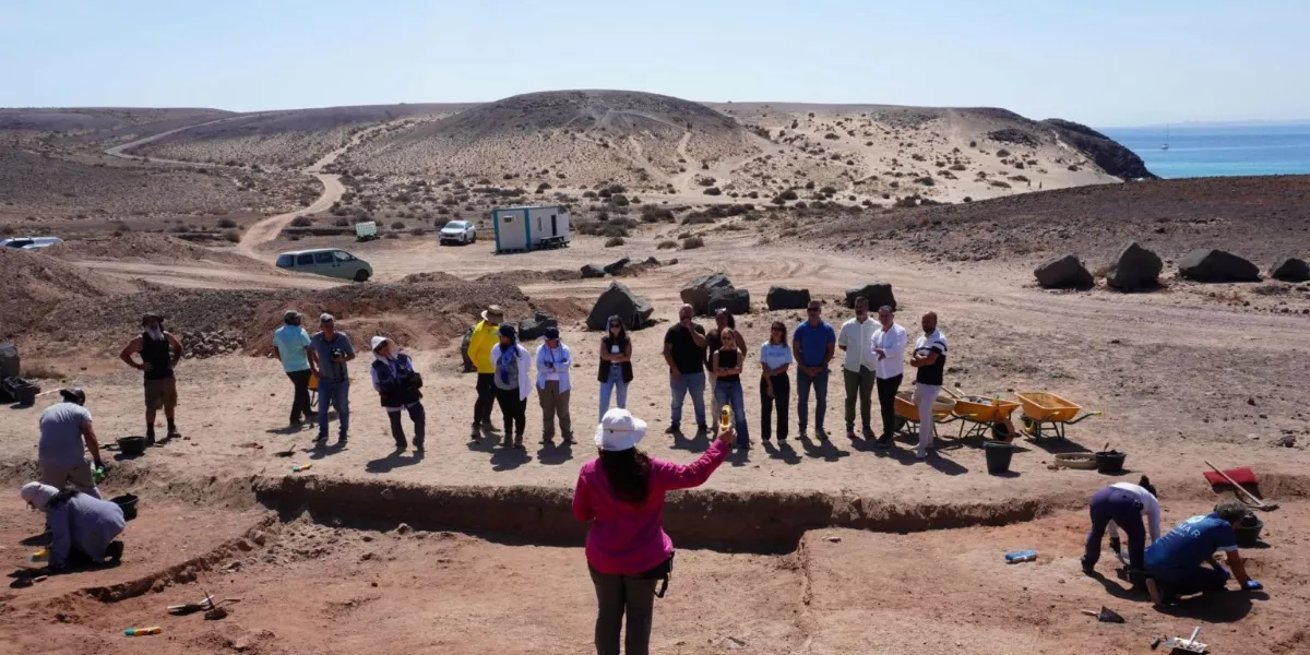 Excavaciones arqueológicas en San Marcial de Rubicón   GOBIERNO DE CANARIAS