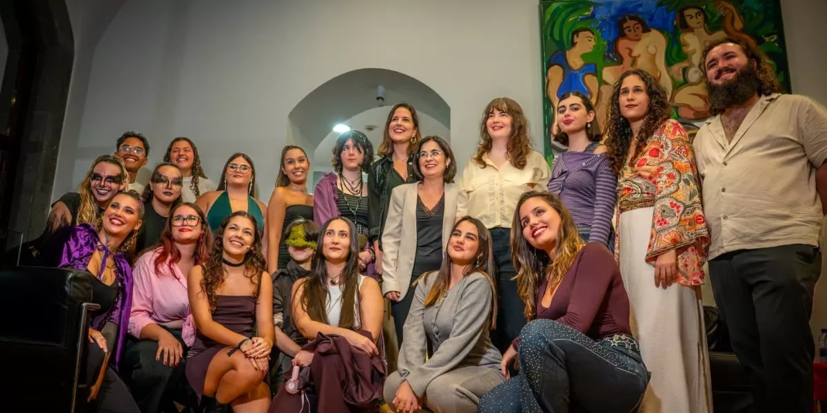 Foto de familia del Certamen de Canción de Jóvenes Creadores e Intérpretes 2026 / AYUNTAMIENTO DE LAS PALMAS DE GRAN CANARIA