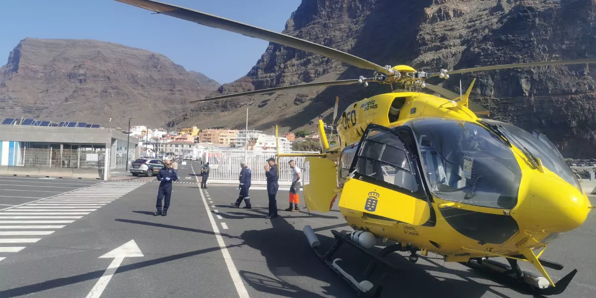 Imagn del helicóptero del SUC / SUC