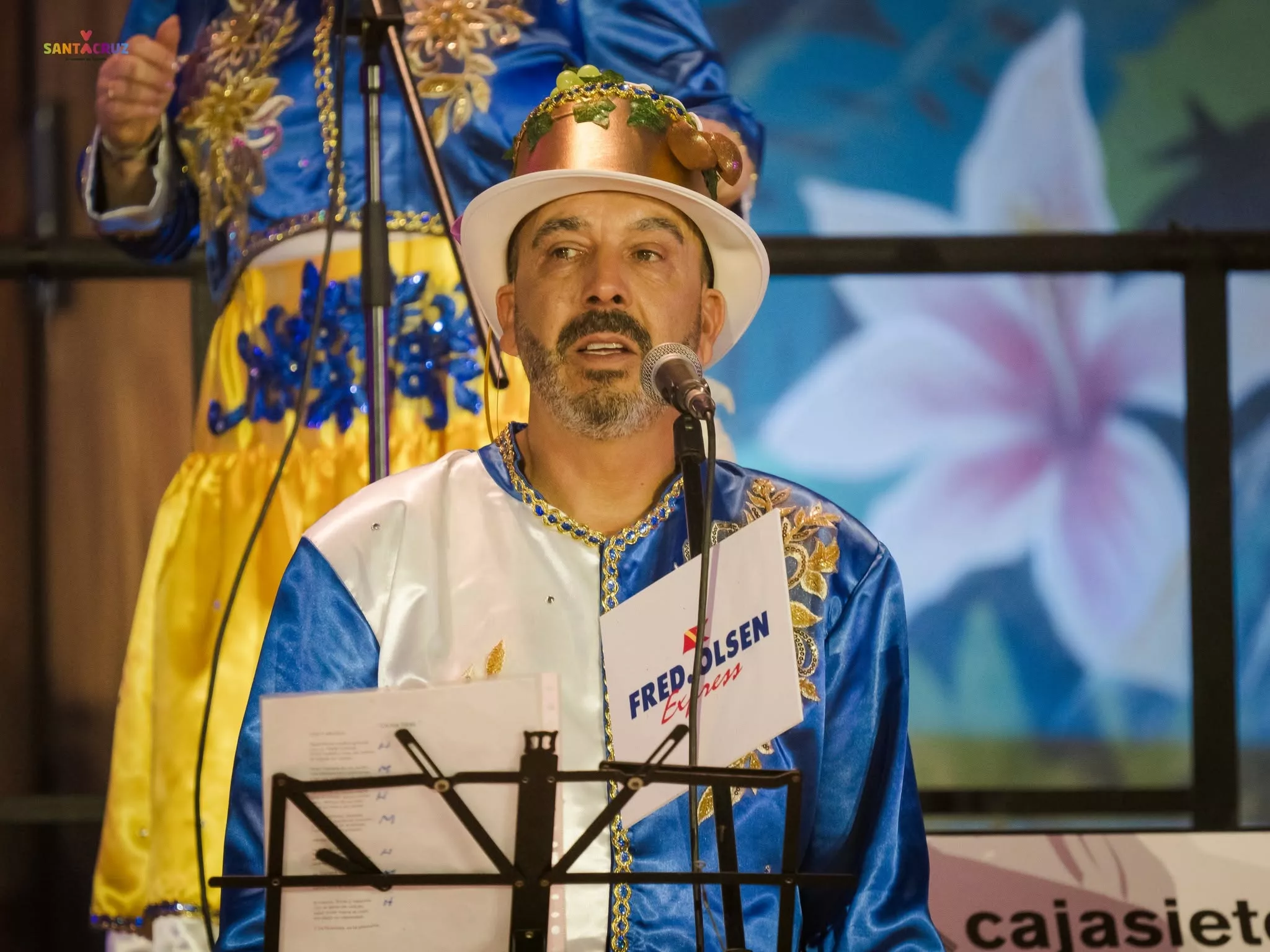 Cristo González, presidente de la Agrupación Musical Nobleza Canaria