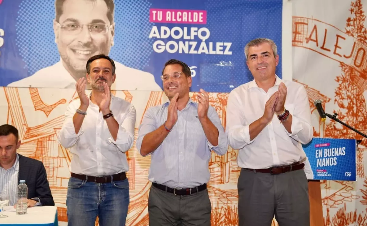 Lope Afonso, Adolfo González y Manuel Domínguez / PARTIDO POPULAR