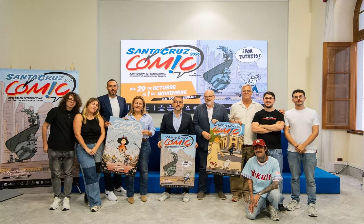 Presentación del XXIII Salón Internacional del Cómic y la Ilustración de Tenerife / AYUNTAMIENTO DE SANTA CRUZ DE TENERIFE