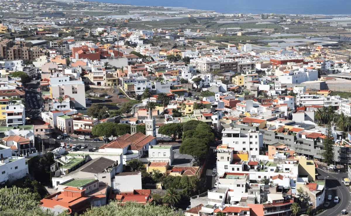 Vista aérea de Tejina / AYUNTAMIENTO DE LA LAGUNA