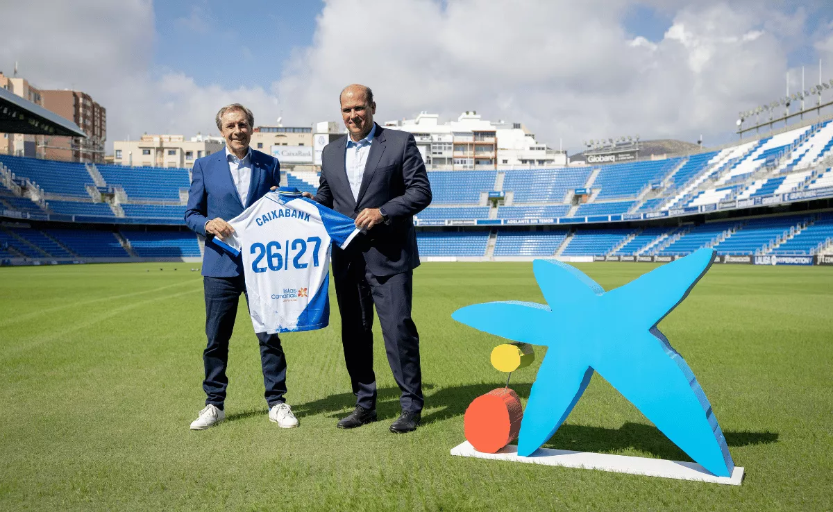 Renovación patrocinio CaixaBank y CD Tenerife / CAIXABANK