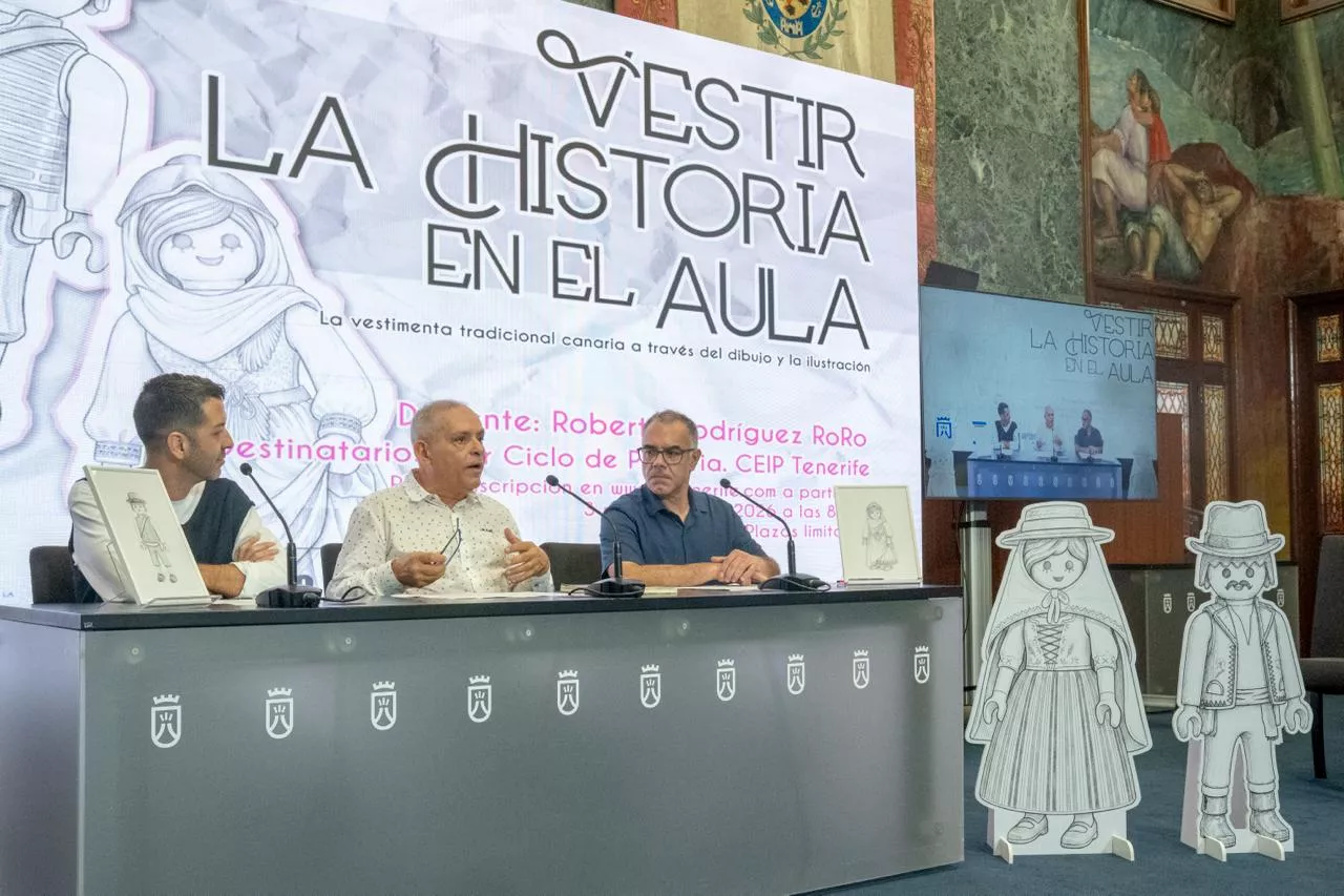 Presentación de Vestir la historia en el aula. / CABILDO DE TENERIFE