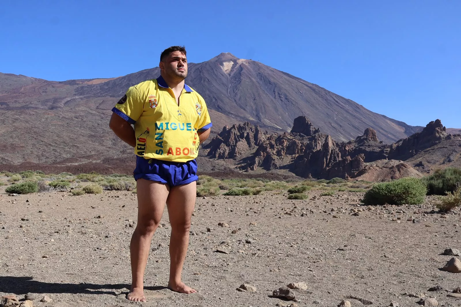 Eusebio Ledesma eleva el orgullo de la lucha canaria con su distinción como mejor deportista del año. / GOBIERNO DE CANARIAS