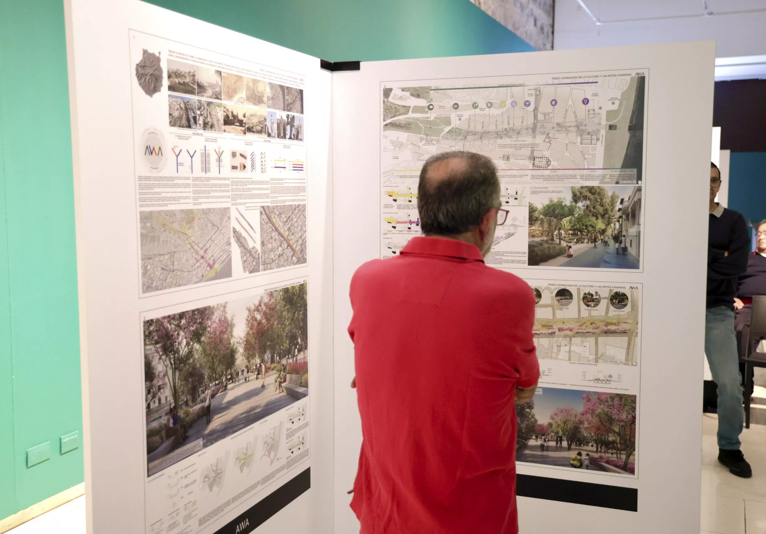 ‘AWA’, la propuesta ganadora del concurso de proyectos del Paseo Guiniguada de la Cultura y las Artes Canarias. AH