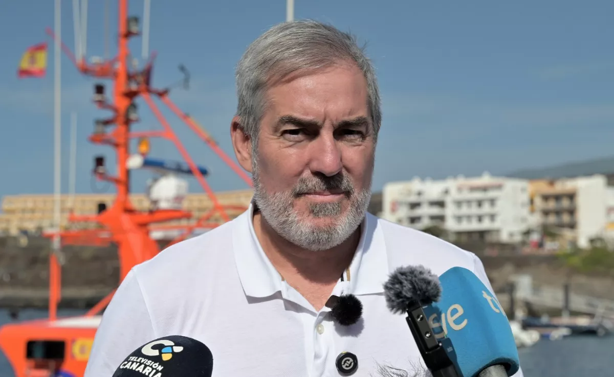 Visita de Fernando Clavijo a El Hierro / EFE