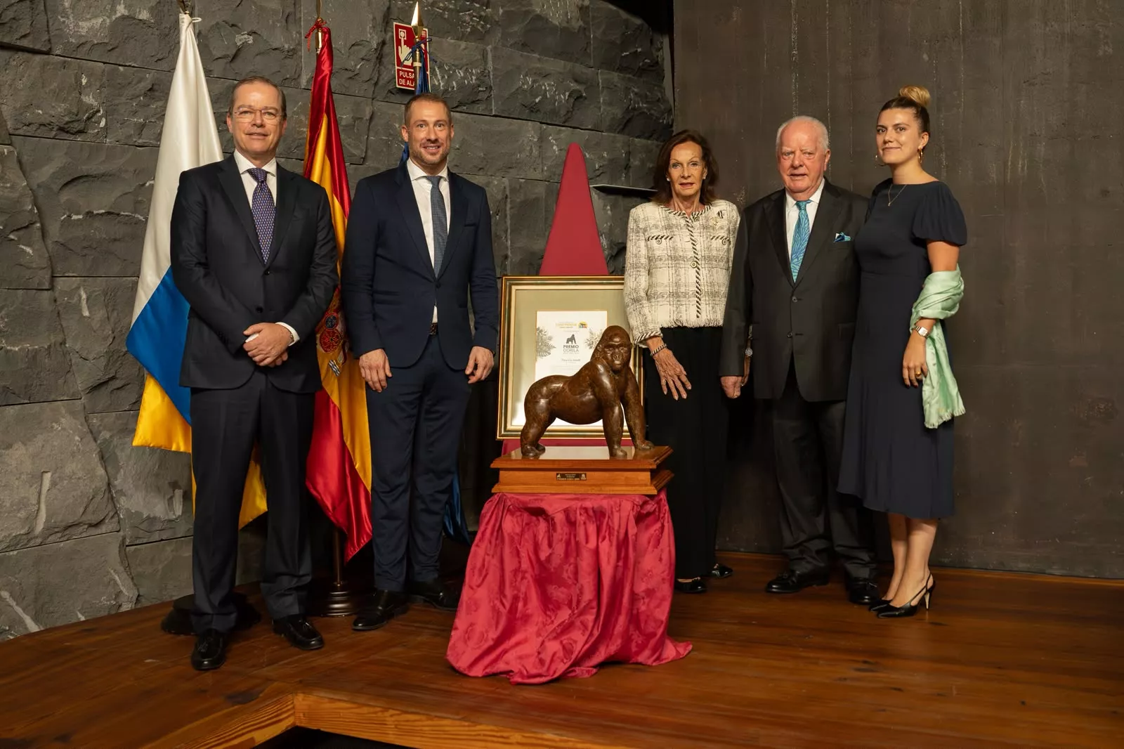 Premio Gorila. / LORO PARQUE