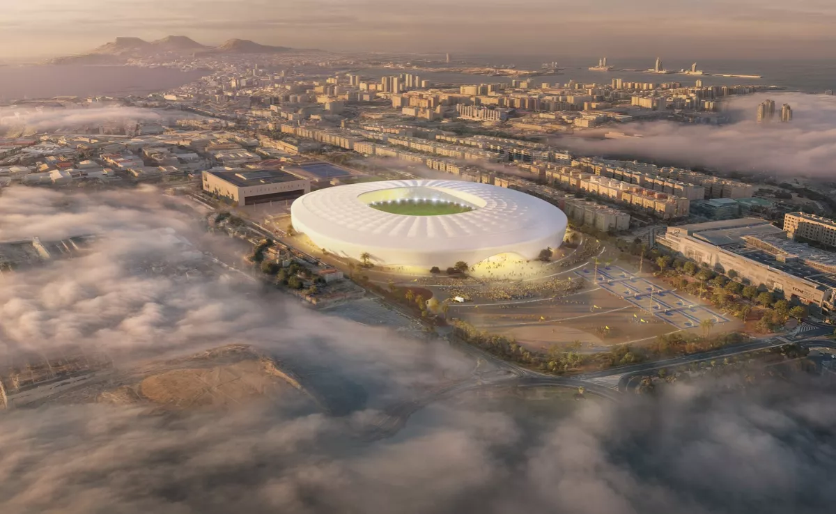 Imagen del futuro Estadio de Gran Canaria / INSTITUTO INSULAR DE DEPORTES