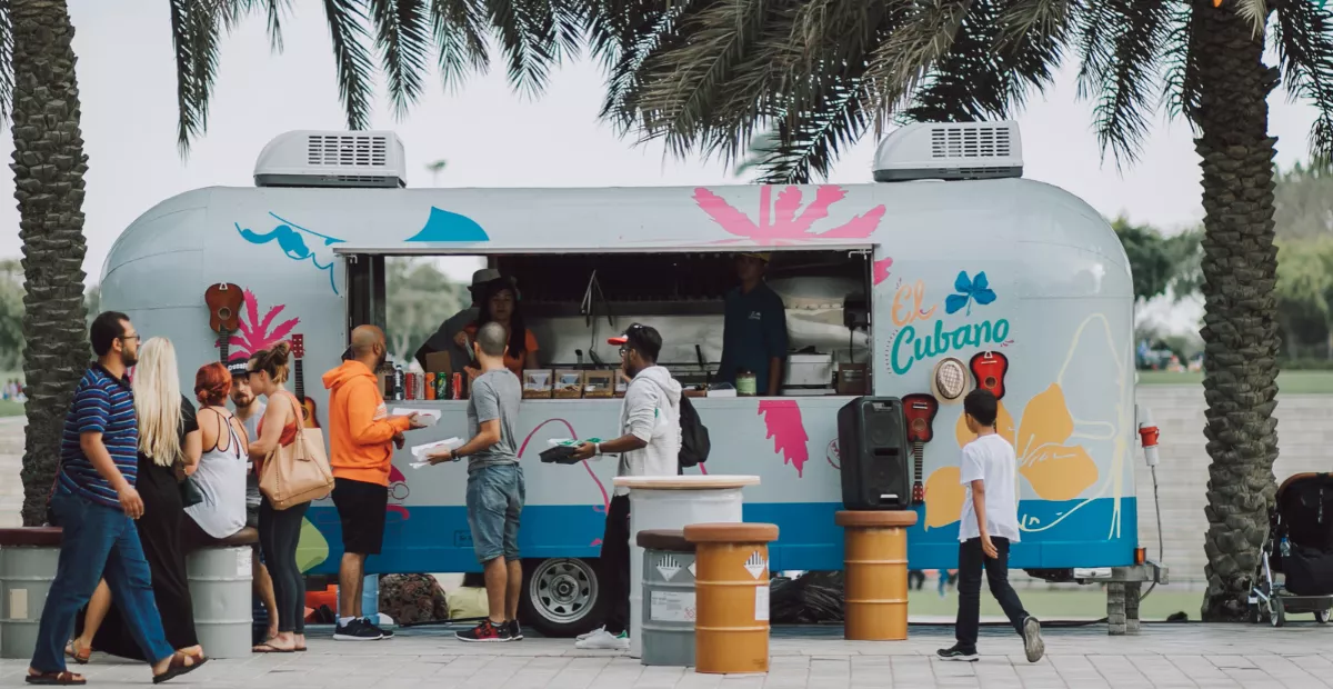 Imagen genérica de un food truck / PEXELS
