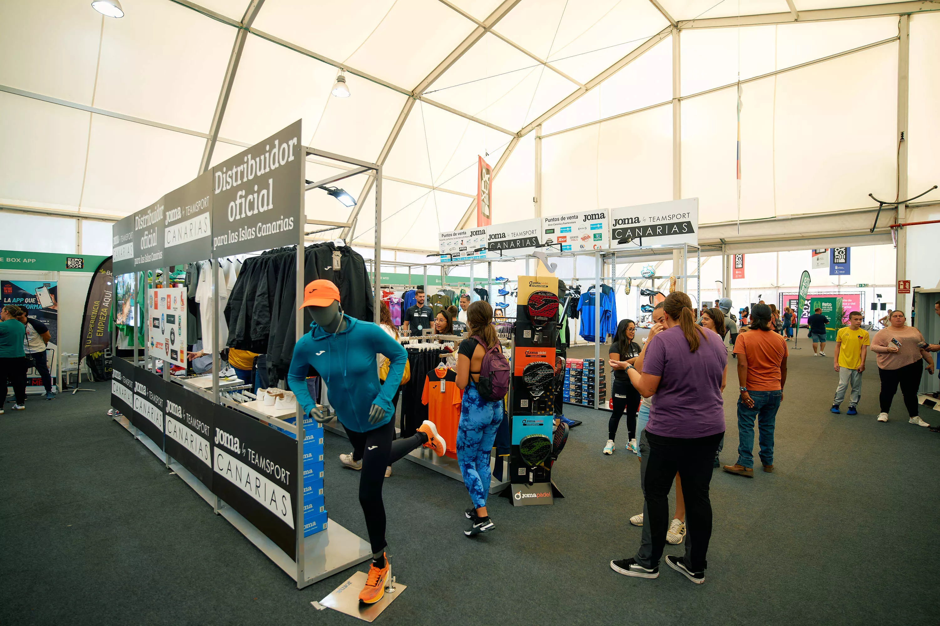 ExpoDeca 2026 reúne a empresas, marcas e instituciones para impulsar la industria deportiva en Canarias. AH