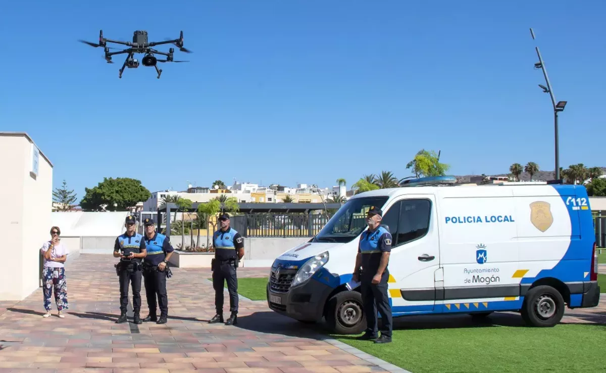 Imagen de la Policía Local de Mogán / AYUNTAMIENTO DE MOGÁN