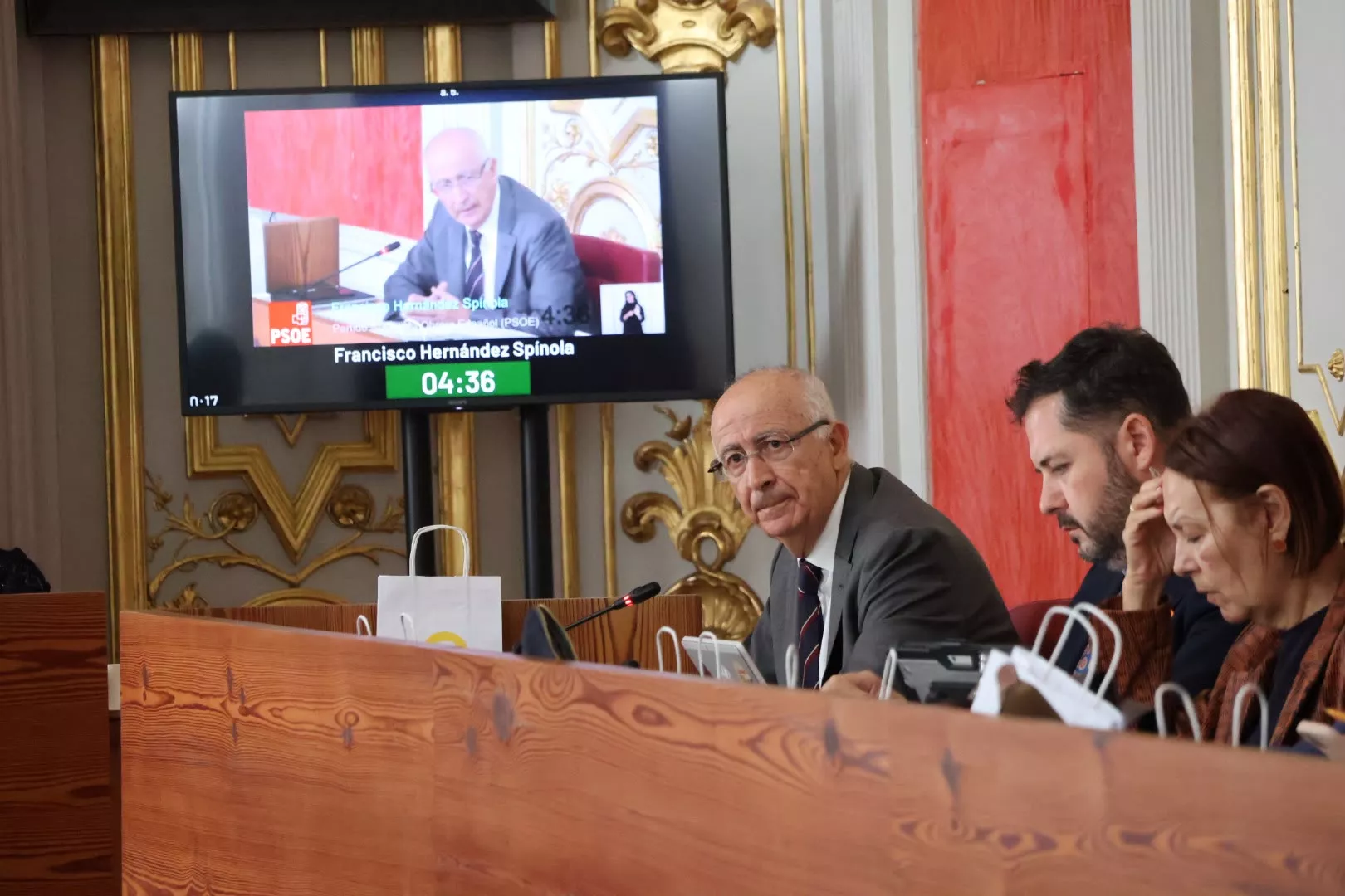 El concejal de Presidencia, Hacienda, Modernización y Recursos Humanos, Francisco Hernández Spínola. AH