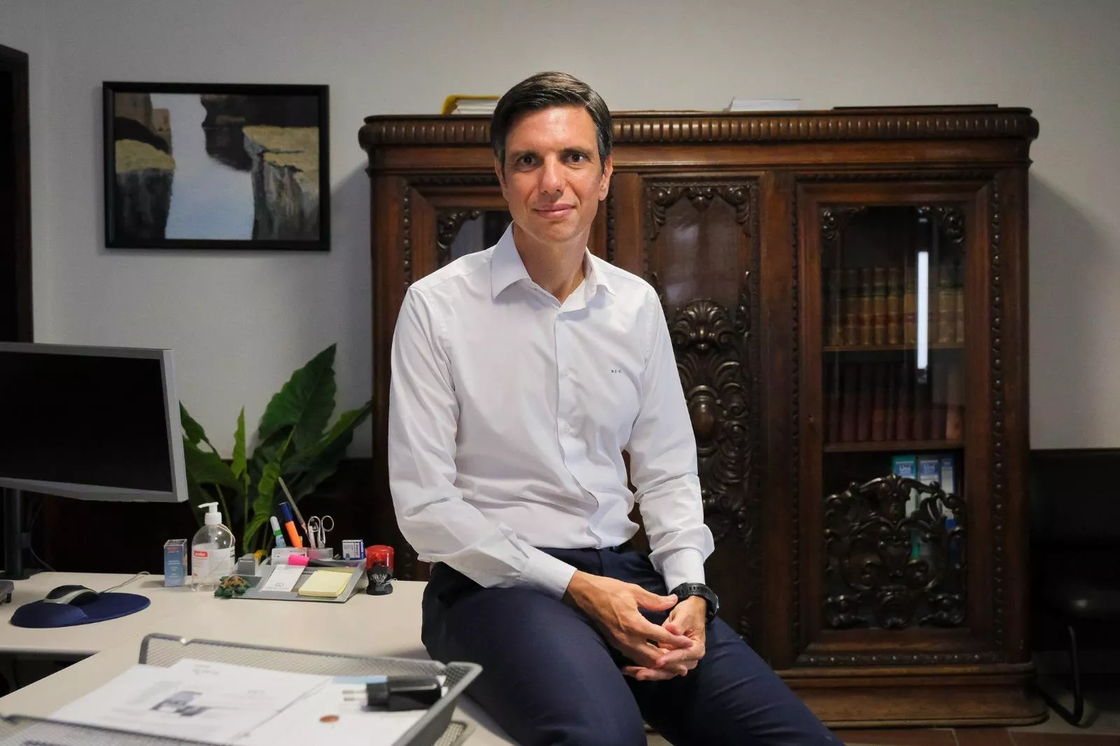  El letrado Néstor Cayetano García-Cuyás. / AH