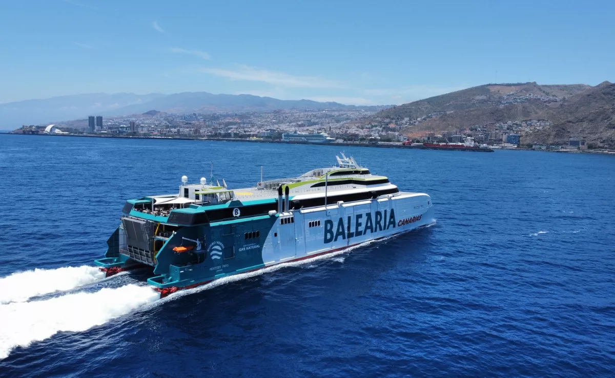 Imagen del barco Mercedes Pinto / BALEÀRIA CANARIAS