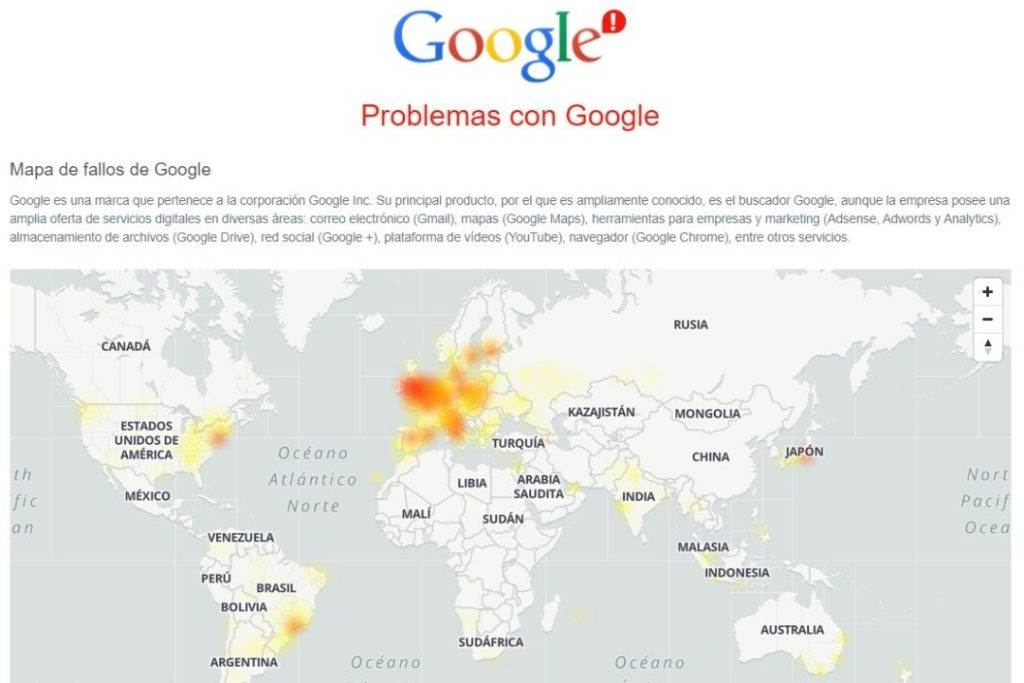 problema google